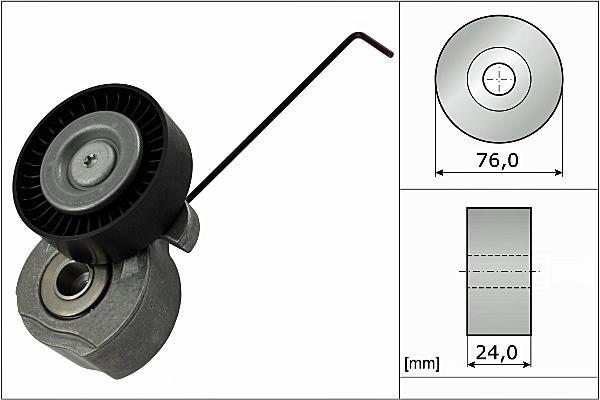 Galet tendeur de courroie d'accessoire Schaeffler INA 534 0324 10