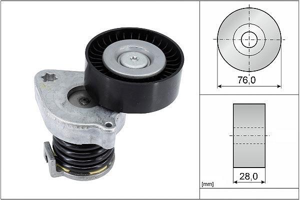 Tensor de correia trapezoidal estriada Schaeffler INA ref. 534 0370 10