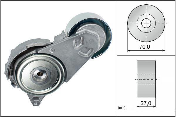 Tensor de correa, correa poli V Schaeffler INA 534 0408 10