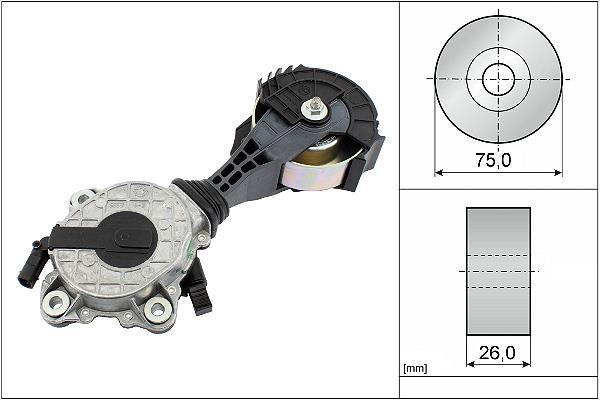 Brazo tensor, correa poli V Schaeffler INA ref. 534 0425 10