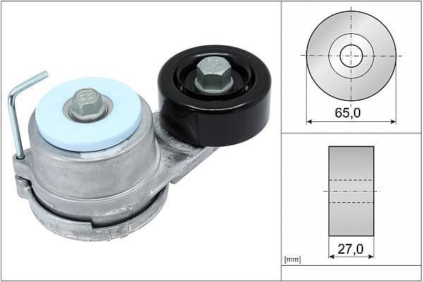 Galet tendeur de courroie d'accessoire Schaeffler INA 534 0429 10