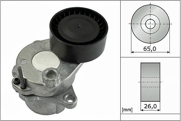 Tensor de correa, correa poli V Schaeffler INA ref. 534 0443 10