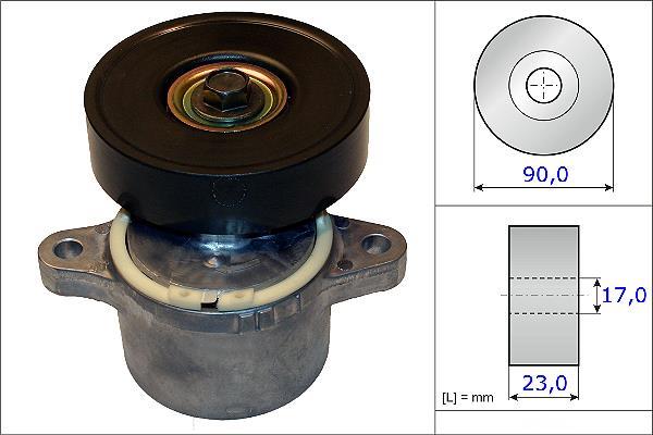 Rolo tensor da correia trapezoidal estriada Schaeffler INA ref. 534 0460 10