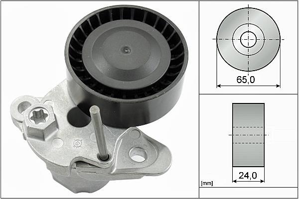 Tensor de correa, correa poli V Schaeffler INA ref. 534 0480 10
