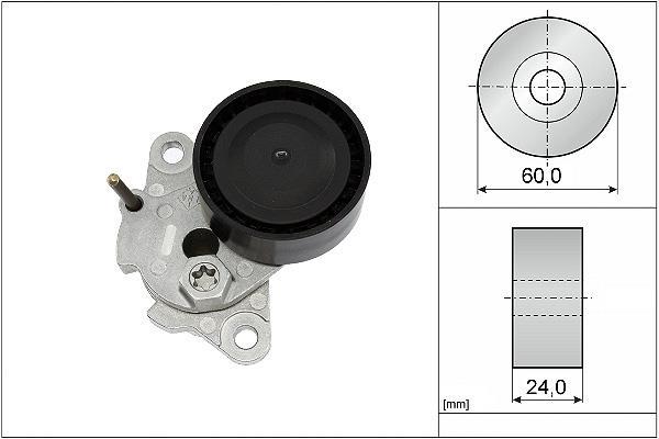 Tensor de correa, correa poli V Schaeffler INA ref. 534 0546 10