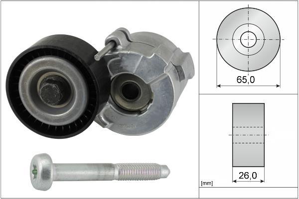 Galet tendeur de courroie d'accessoire Schaeffler INA 534 0610 10