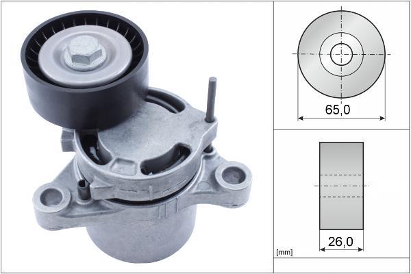 Tensor de correia trapezoidal estriada Schaeffler INA ref. 534 0627 10