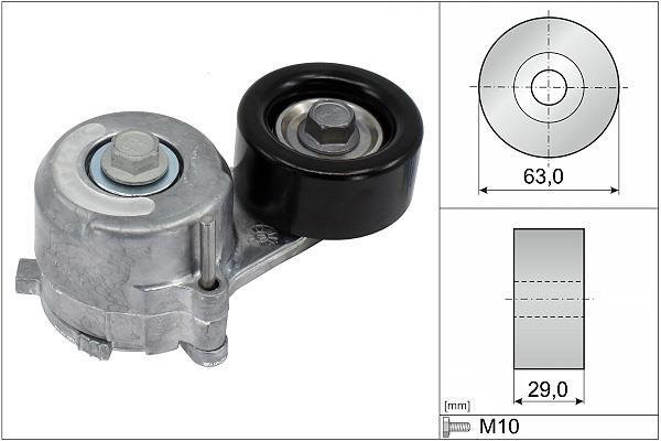 Brazo tensor, correa poli V Schaeffler INA ref. 534 0650 10