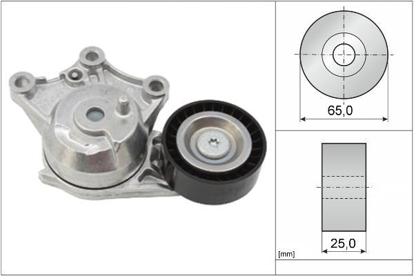Brazo tensor, correa poli V Schaeffler INA ref. 534 0656 10