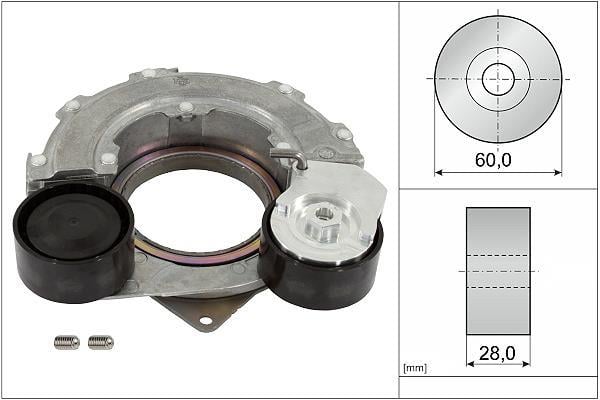 Tensor de correia trapezoidal estriada Schaeffler INA ref. 534 0707 10