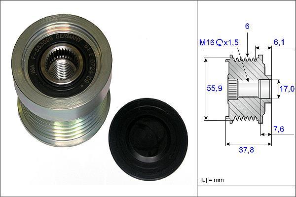 Rueda libre alternador Schaeffler INA 535 0072 10