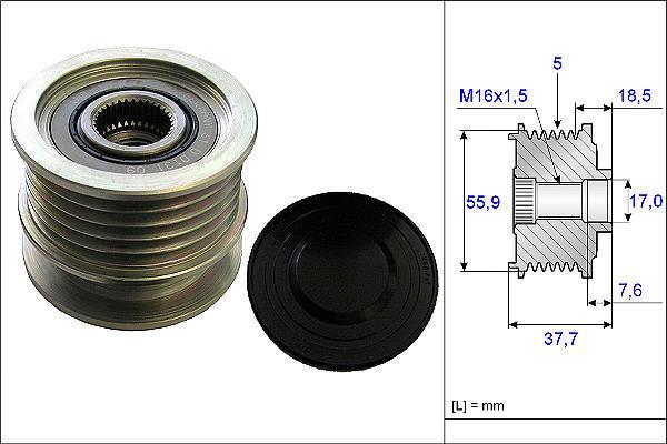 Rueda libre alternador Schaeffler INA 535 0169 10