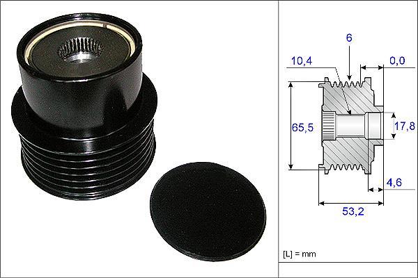 Rueda libre alternador Schaeffler INA ref. 535 0195 10