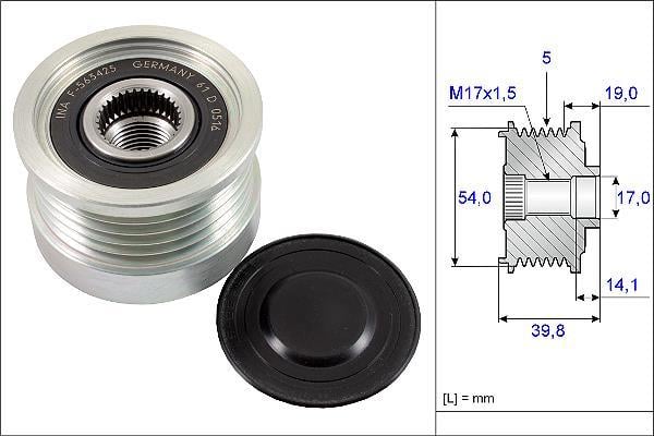 Rueda libre alternador Schaeffler INA ref. 535 0221 10