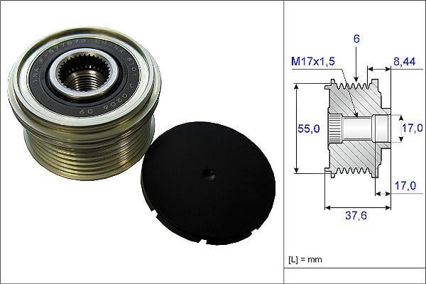 Rueda libre alternador Schaeffler INA ref. 535 0246 10