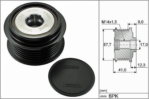 Rueda libre alternador Schaeffler INA 535 0313 10