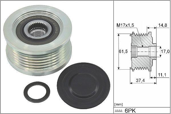 Rueda libre alternador Schaeffler INA 535 0348 10