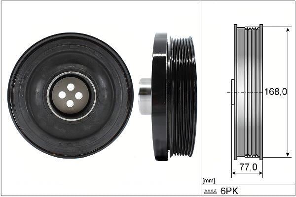 Polea, cigüeñal Schaeffler INA ref. 544 0130 10