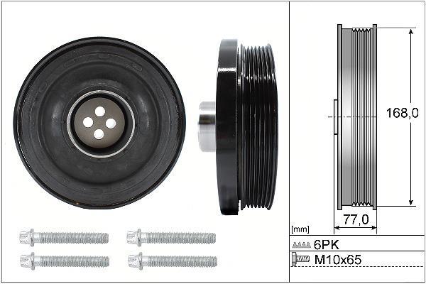 Kit poleas, cigüeñal (Rueda libre, cigüeñal) Schaeffler INA ref. 544 0130 20