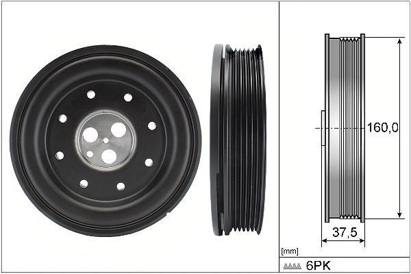 Polea, cigüeñal Schaeffler INA ref. 544 0134 10