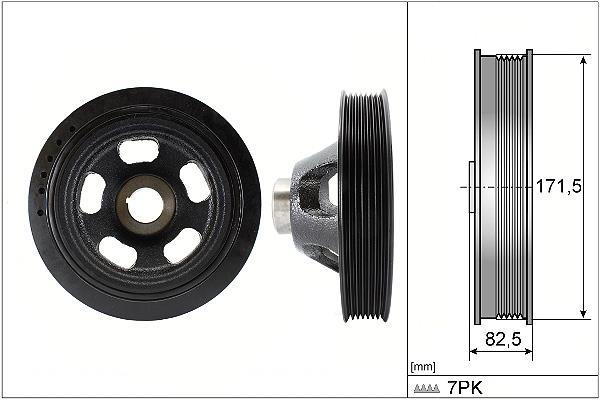 Polea, cigüeñal Schaeffler INA ref. 544 0144 10