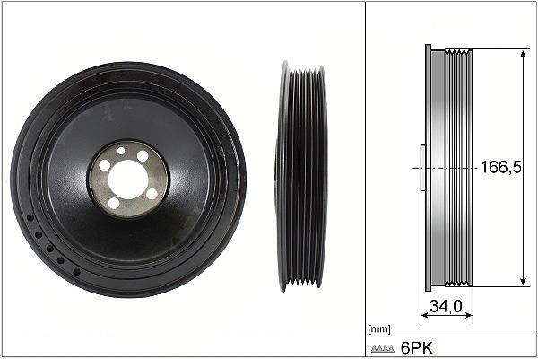 Polia do amortecedor Schaeffler INA ref. 544 0157 10