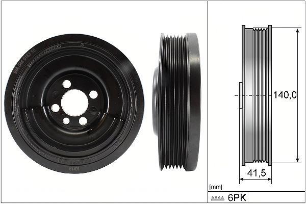Polea, cigüeñal Schaeffler INA ref. 544 0163 10