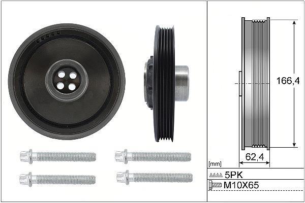 Kit poleas, cigüeñal (Rueda libre, cigüeñal) Schaeffler INA ref. 544 0171 20