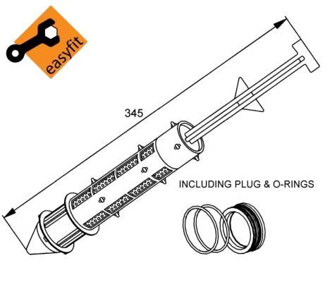 Filtre déshydrateur du circuit de climatisation NRF B.V. 33299