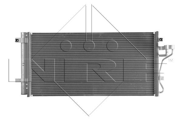Condensador, aire acondicionado NRF B.V. ref. 35988