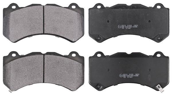 Jeu de 4 plaquettes de frein A.B.S. ALL BRAKE SYSTEMS BV. ref. 35013