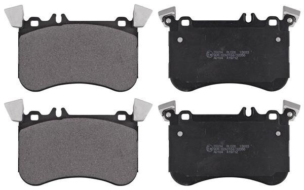 Jogo de 4 pastilhas de travão A.B.S. ALL BRAKE SYSTEMS BV. ref. 35034