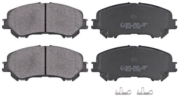 Jogo de 4 pastilhas de travão A.B.S. ALL BRAKE SYSTEMS BV. ref. 35045