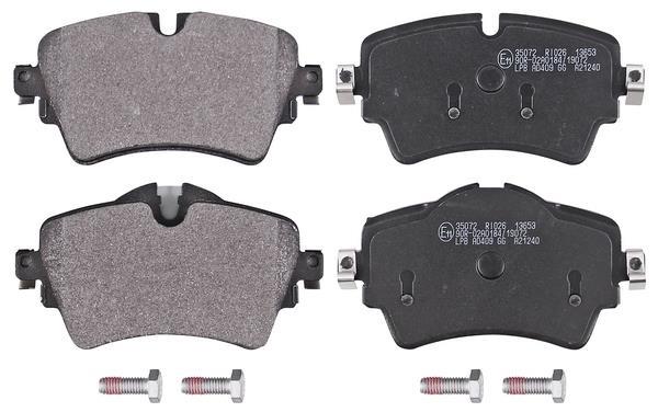 Jeu de 4 plaquettes de frein A.B.S. ALL BRAKE SYSTEMS BV. 35072