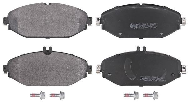 Jeu de 4 plaquettes de frein A.B.S. ALL BRAKE SYSTEMS BV. 35080