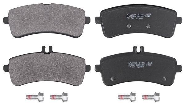 Jogo de 4 pastilhas de travão A.B.S. ALL BRAKE SYSTEMS BV. ref. 35086