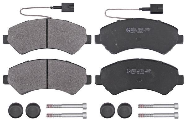 Jogo de 4 pastilhas de travão A.B.S. ALL BRAKE SYSTEMS BV. ref. 35090
