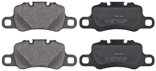 Jogo de 4 pastilhas de travão A.B.S. ALL BRAKE SYSTEMS BV. ref. 35093