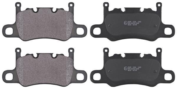 Jogo de 4 pastilhas de travão A.B.S. ALL BRAKE SYSTEMS BV. ref. 35095