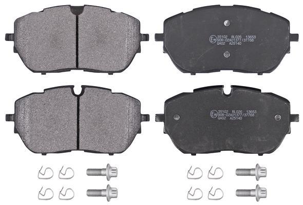 Jogo de 4 pastilhas de travão A.B.S. ALL BRAKE SYSTEMS BV. ref. 35102