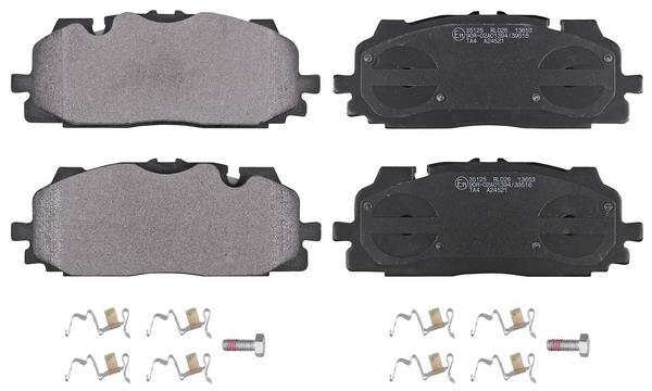 Jogo de 4 pastilhas de travão A.B.S. ALL BRAKE SYSTEMS BV. ref. 35125