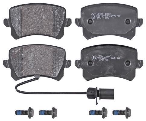 Jogo de 4 pastilhas de travão A.B.S. ALL BRAKE SYSTEMS BV. ref. 35132