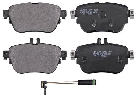 Jeu de 4 plaquettes de frein A.B.S. ALL BRAKE SYSTEMS BV. 35153