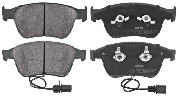 Jogo de 4 pastilhas de travão A.B.S. ALL BRAKE SYSTEMS BV. ref. 35172