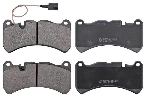 Jogo de 4 pastilhas de travão A.B.S. ALL BRAKE SYSTEMS BV. ref. 35173