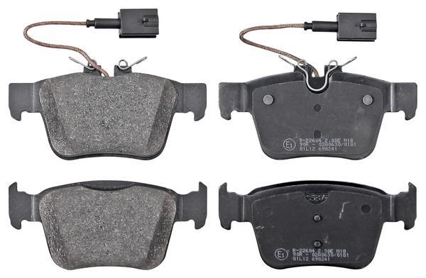 Jogo de 4 pastilhas de travão A.B.S. ALL BRAKE SYSTEMS BV. ref. 35177