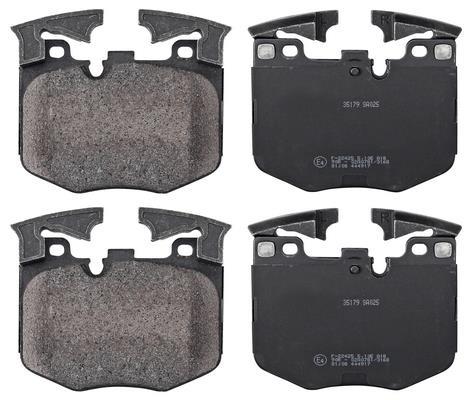 Jeu de 4 plaquettes de frein A.B.S. ALL BRAKE SYSTEMS BV. 35179