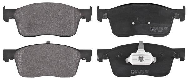 Jeu de 4 plaquettes de frein A.B.S. ALL BRAKE SYSTEMS BV. ref. 35186