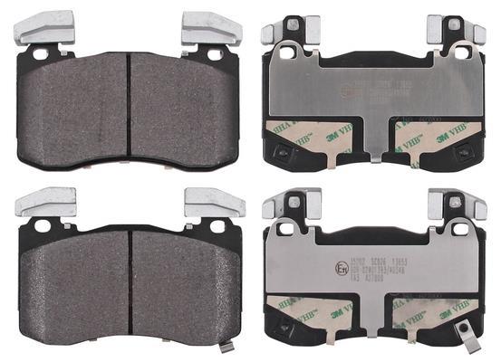 Jeu de 4 plaquettes de frein A.B.S. ALL BRAKE SYSTEMS BV. ref. 35202