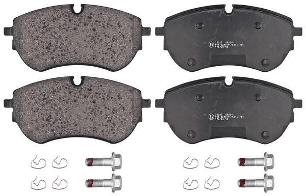 Jogo de 4 pastilhas de travão A.B.S. ALL BRAKE SYSTEMS BV. ref. 35207